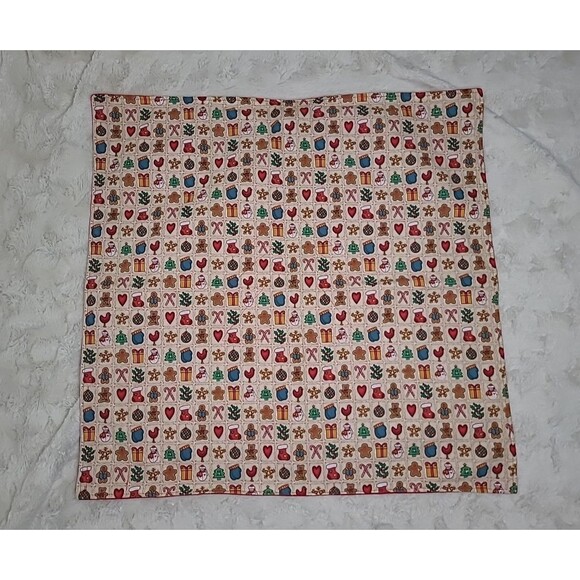Children's Baby Blanket Project Linus Vintage Holiday Christmas Theme Winter - Picture 1 of 7